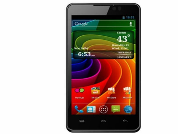Micromax Ninja A91 