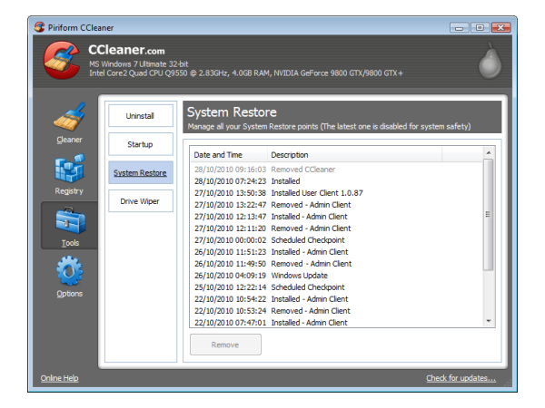 How to use ccleaner