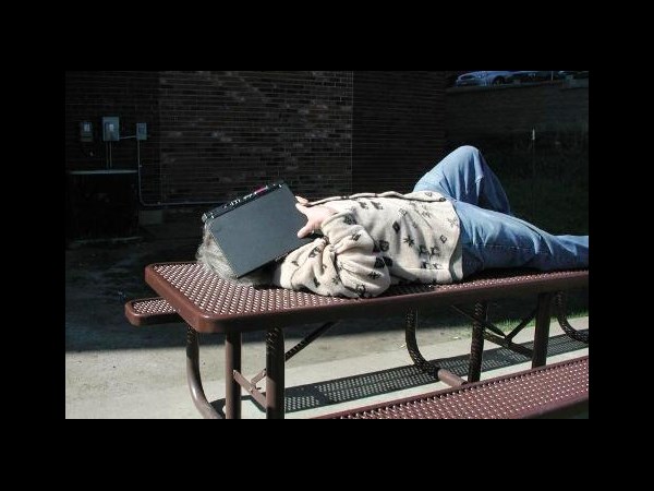 Some Weird Use of Laptops