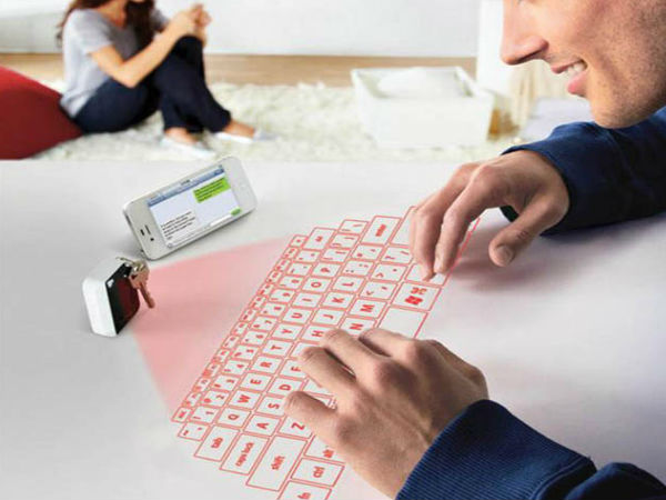 Laser Projection Keyboard  