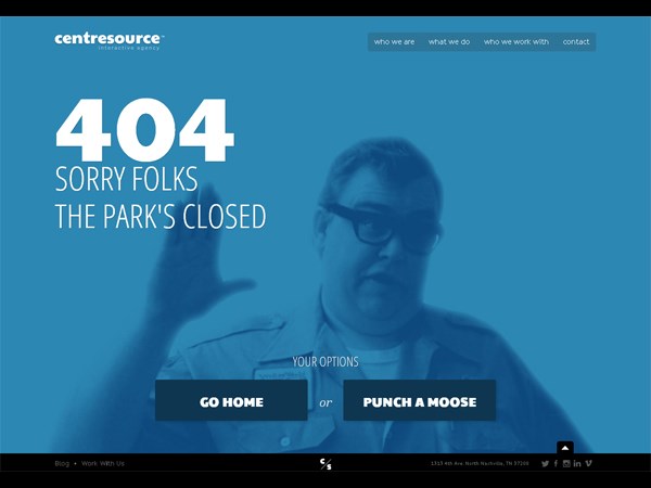 Funny & Creative Error 404 Pages