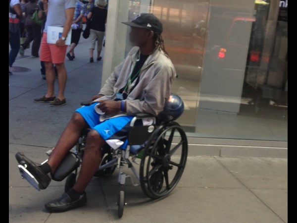 Homeless People Gadgets. 