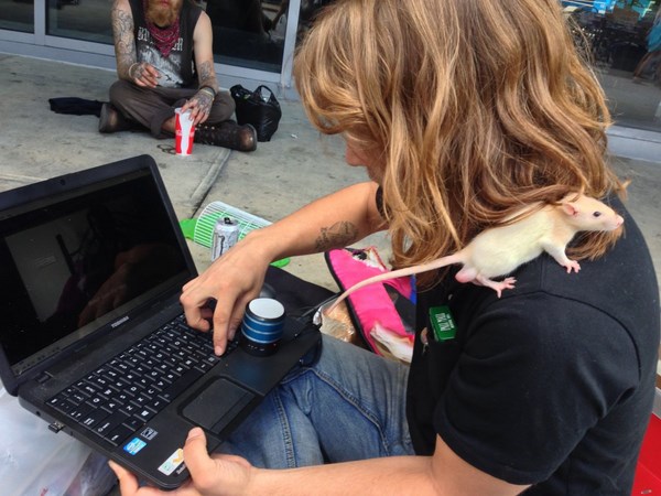 Homeless People Gadgets.  