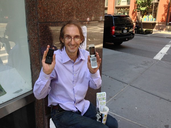 Homeless People Gadgets.  