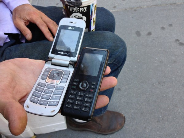 Homeless People Gadgets. 