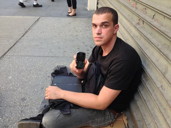 Homeless People Gadgets.  