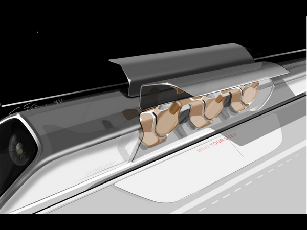 Hyperloop high speed train  