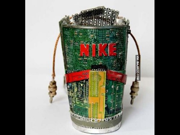 Amazing Shoes Made From Waste Pentium Chips