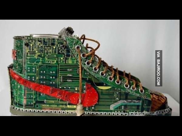 Amazing Shoes Made From Waste Pentium Chips