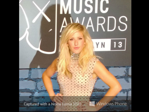 Nokia Lumia 1020 At MTV Award Clicks.