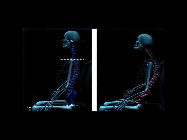 Good vs Bad Sitting Posture