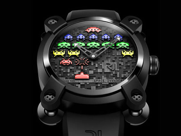 Space Invaders Watch