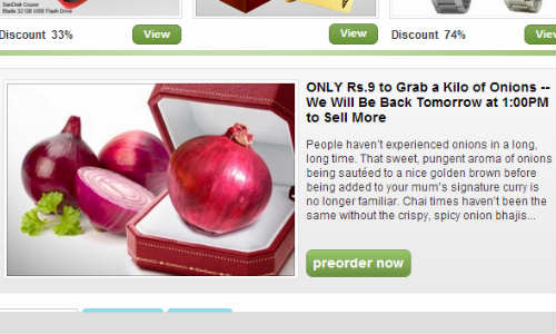 यहां मिल रहा है 9 रुपए किलो प्‍याज 