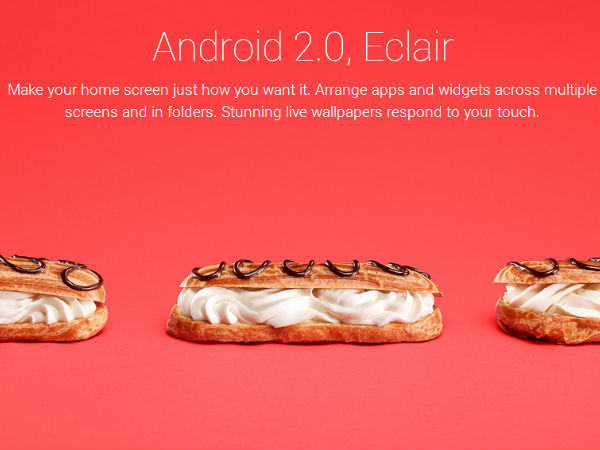 Android 2.0, Eclair