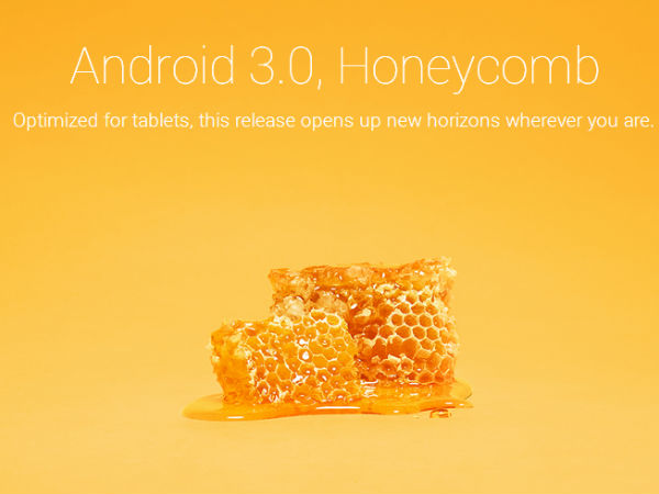 Android 3.0, Honeycomb