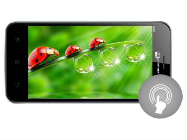 11.43cm Full-Touch Screen