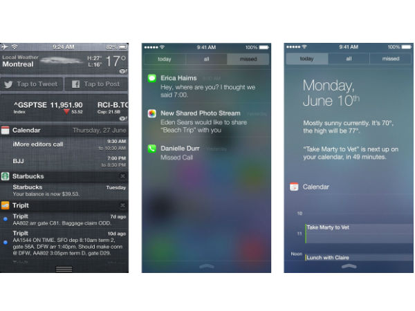 Notifications