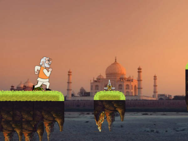 Modi Run android game  