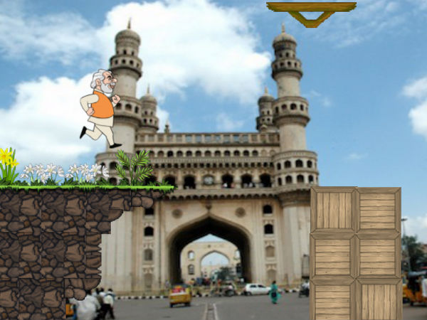 Modi Run android game  