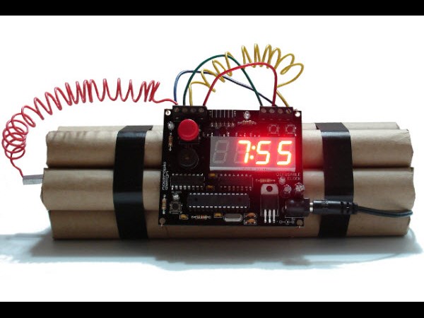 Defusable Alarm Clock