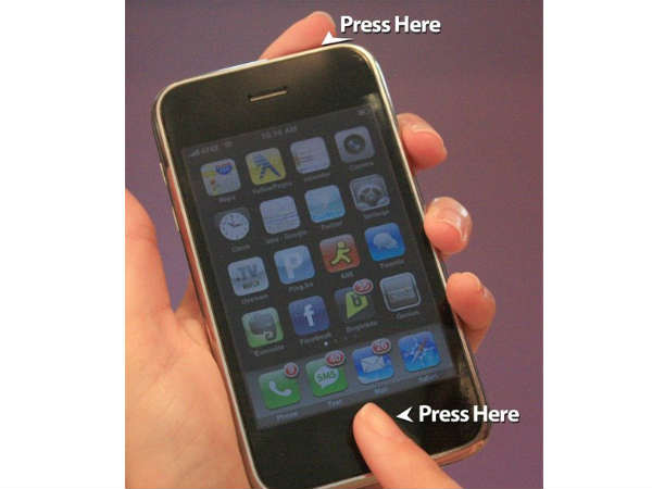 iOS smartphones screenshot iOS smartphones screenshot