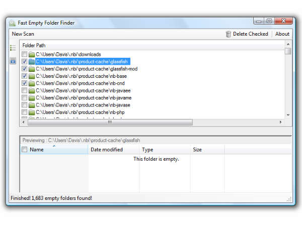#2- Fast Empty Folder Finder