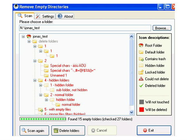 #3- Remove Empty Directories