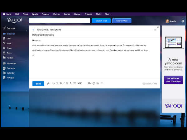 #1- NewYahoo mail 