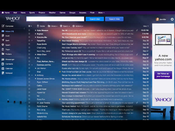 #4- NewYahoo mail 