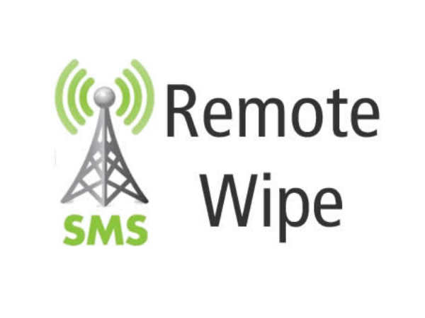 Remotely wipe data