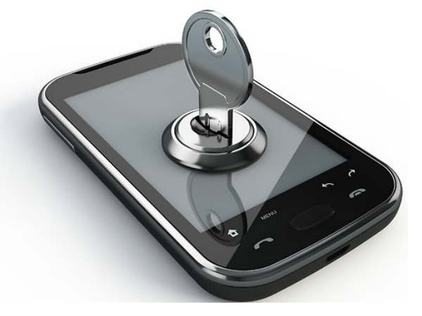 phone's security lock