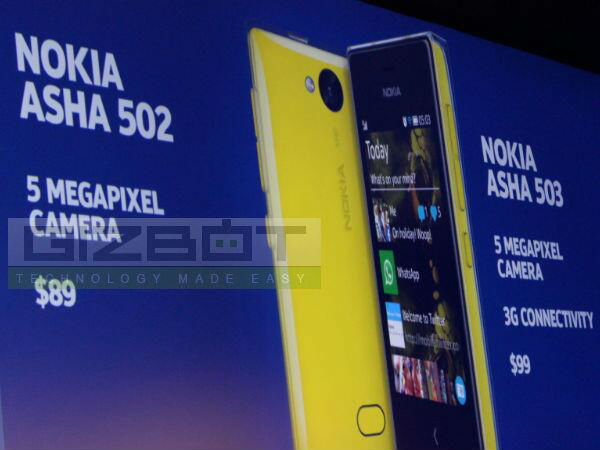 Nokia asha 503, 502, 500 