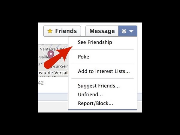 View Friendship history