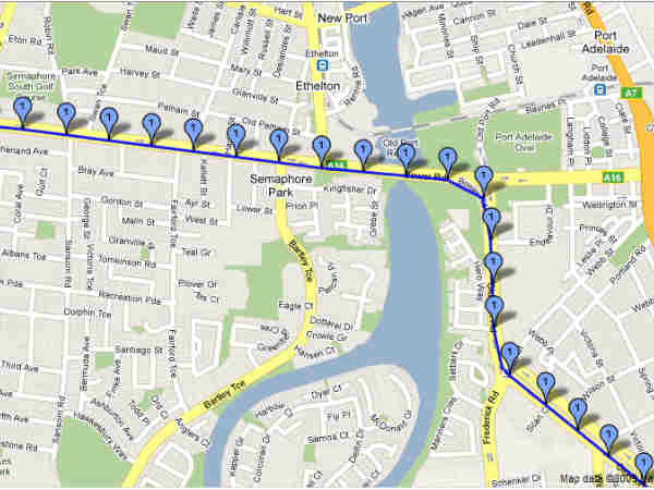 Mobile chase-location tracker Mobile chase-location tracker
