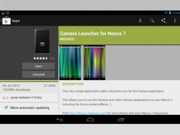 Camera Launcher 