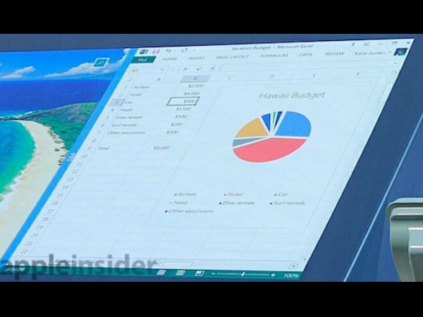 Spreadsheet  Billboard 