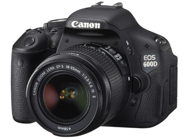 Canon EOS 600D SLR (Black)
