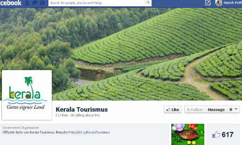केरला टूरिज्म ने बनाया फ्रेंच, जर्मन भाषा में फेसबुक पेज 