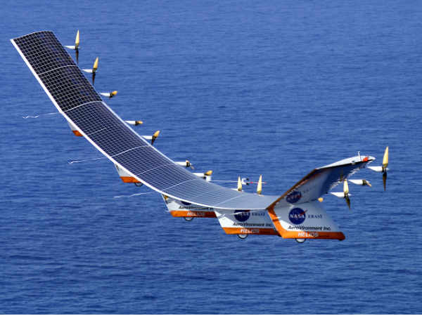Solar-Powered Plane