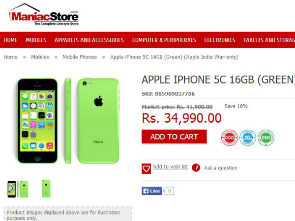 Apple iPhone 5C