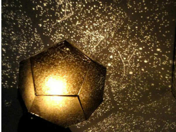 Night sky projector lamp