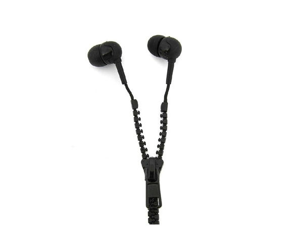 Zip earphones