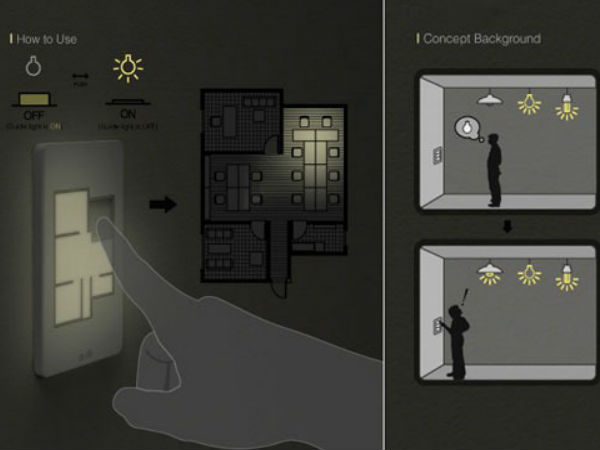 Floor Plan Light switch