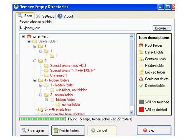 Remove Empty Directories