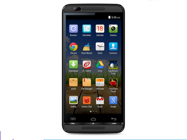 दमदार वूफर साउंड वाला माइक्रोमैक्‍स बोल्‍ट स्‍मार्टफोन, कीमत 3,490 रुपए 