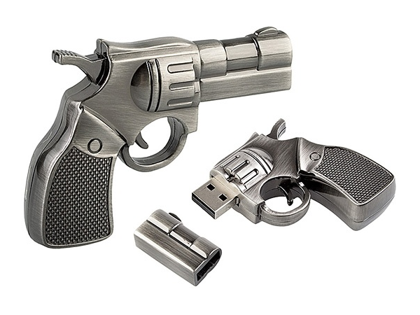 Gun shape pen drive 