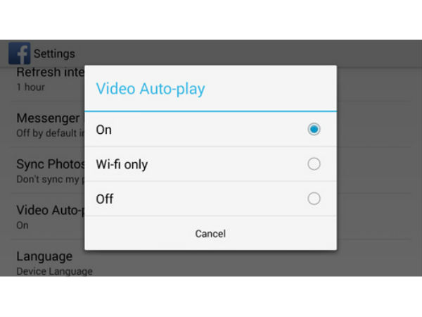 Choose Your Video Autoplay Option