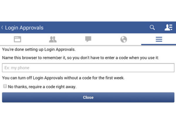 Enable Two Step Authentication Enable Two Step Authentication