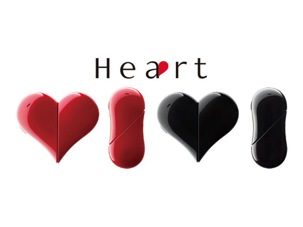 कभी आपने देखा है अनोखी डिज़ाइन वाला हार्टशेप फोन