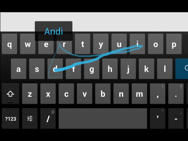 Turn On the Gesture Turn On the Gesture